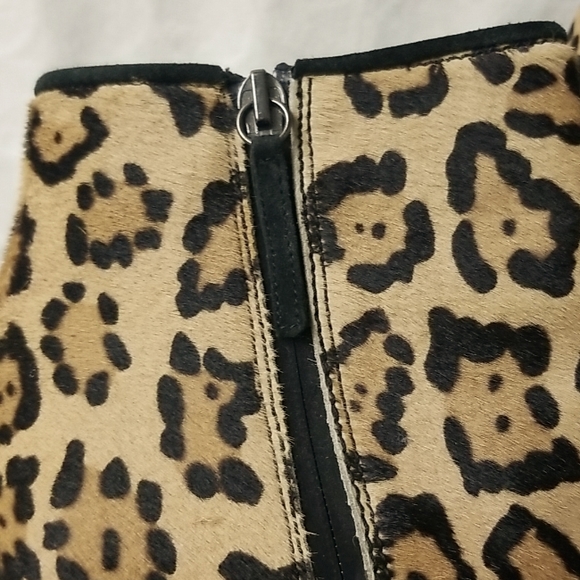 L.A.M.B. leopard print leather heels - Picture 5 of 10